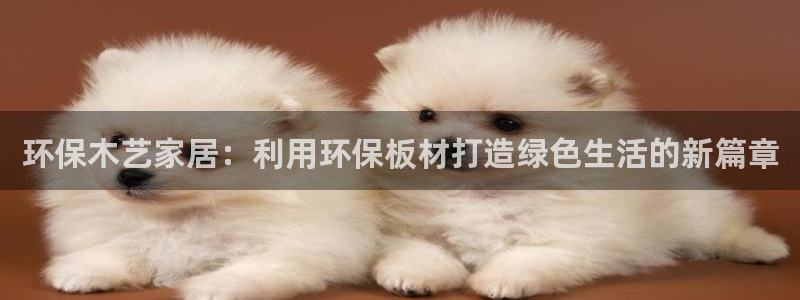 杏耀平台线路测试：环保木艺家居：利用环保板材打造绿色生活的新
